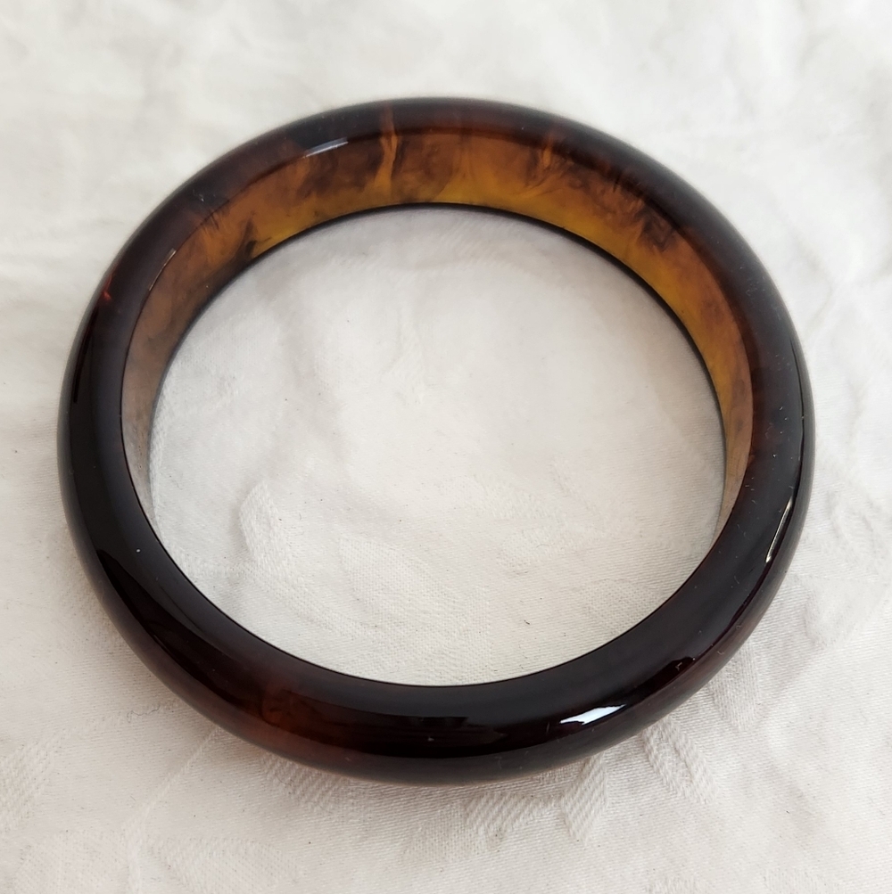 Brown Stacking Bangle Bracelet